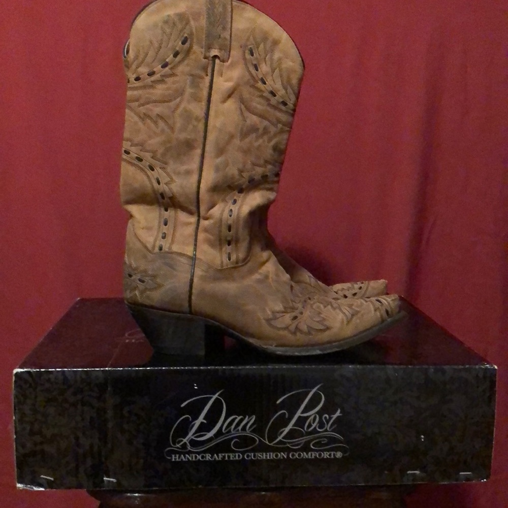 Dan Post leather boots size 10